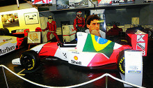The Ayrton Senna collection at Donington