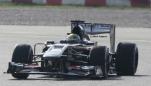 Esteban Gutierrez in Winter Testing 2013