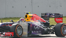 Mark Webber in Winter Testing 2013