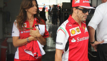 Fernando Alonso at the 2014 German Grand Prix