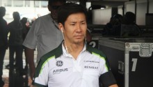 Kamui Kobayashi at the German Grand Prix 2014