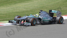 Nico Rosberg at the 2013 British Grand Prix