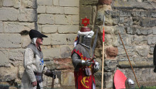 Knights at Ashby de la Zouch Castle