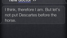 Siri's view on Dr Who