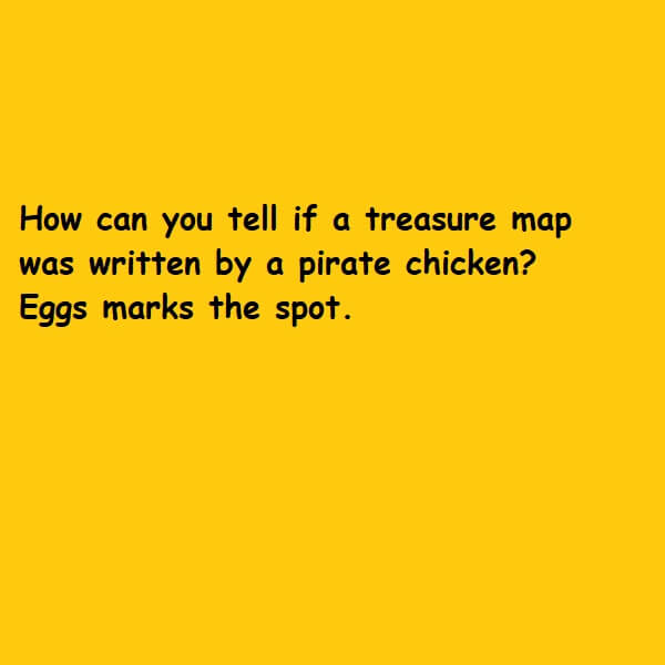 eggs marks the spot