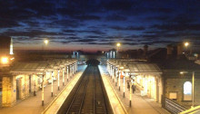Sunrise at Loughborough Station