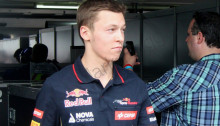 Daniil Kvyat at the 2014 German Grand Prix