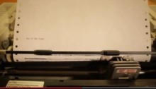 Eye of the Tiger Played on a Dot Matrix Printer
