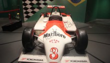 Ayrton Senna's winning car from the 1983 Macau Grand Prix