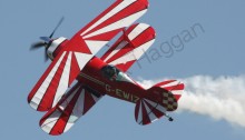 A biplane at the 2014 Moira Canal Festival