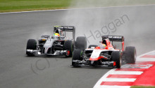 Qualifying for the 2014 British Grand Prix