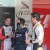 The GP2 drivers prepare for the podium after the feature race at Hockenheim 2014