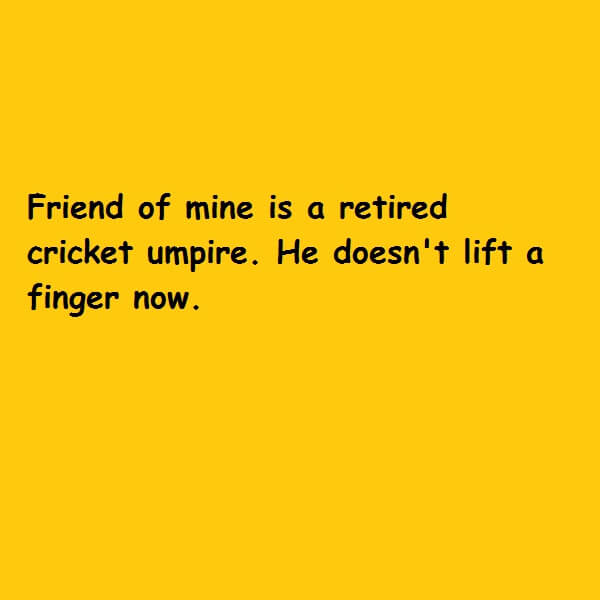 Lift a finger