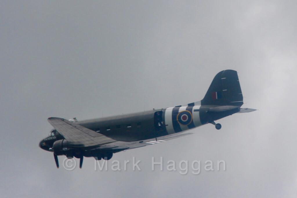 A Dakota DC3 at Moira Canal Festival 2016