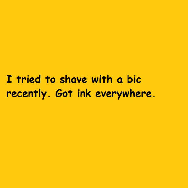 got ink everywhere