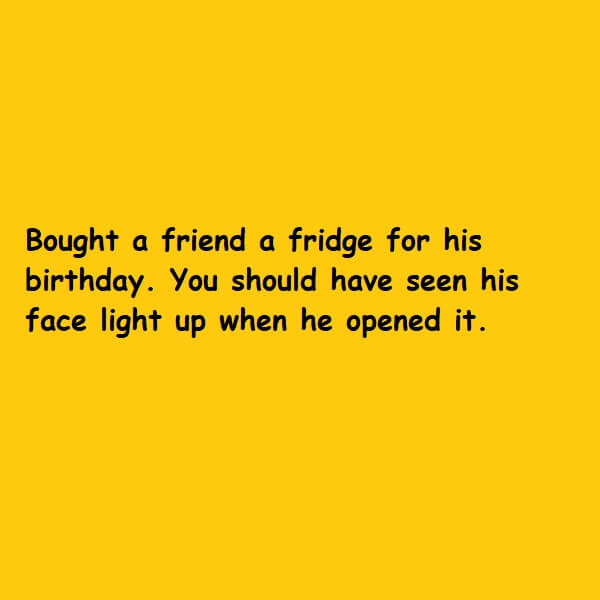 You should have seen his face light up when he opened it