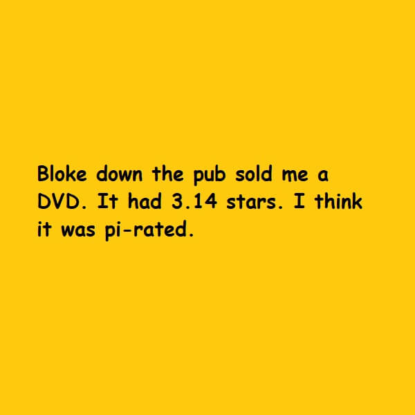 it was pi-rated