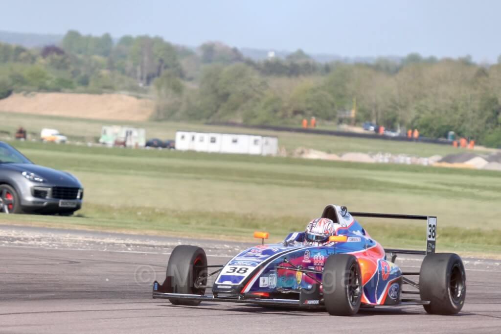 Jamie Caroline at Thruxton
