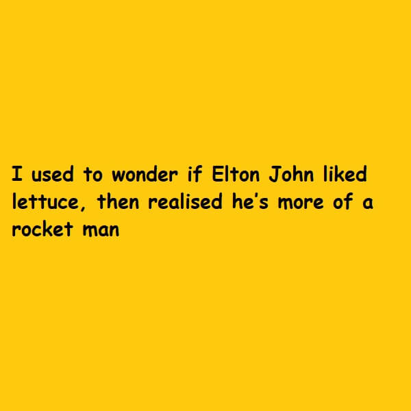 more of a rocket man