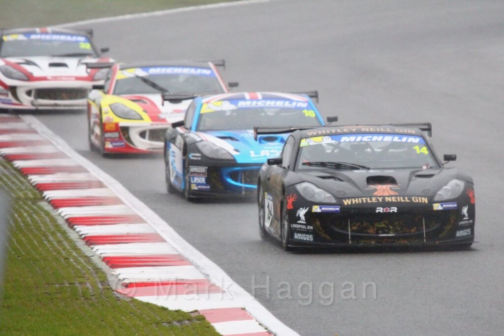 Declan Jones in the Ginetta GT4 Cup