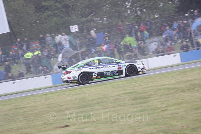 Jake Hill at Donington Park in BTCC 2018