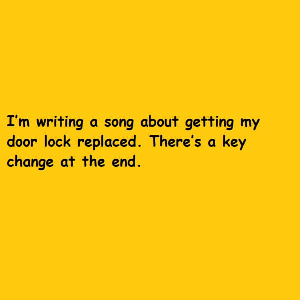 key change at the end