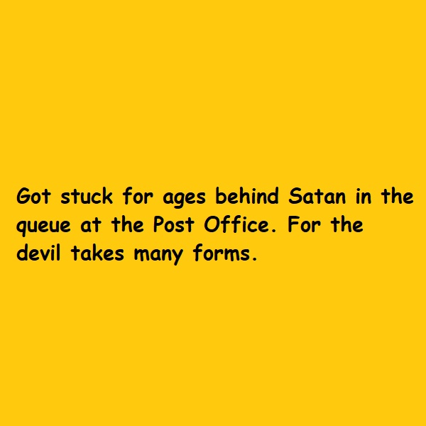 the devil takes many forms