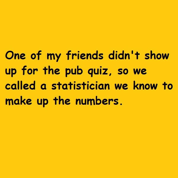 To make up the numbers