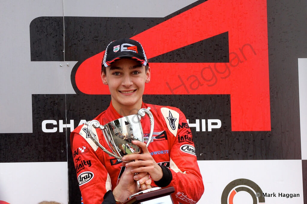 George Russell takes the British F4 title in 2014